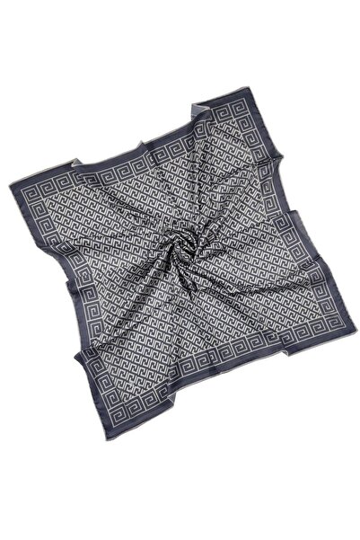 mim eşarp وشاح حريري ذهبي مقاس 105x105 سم