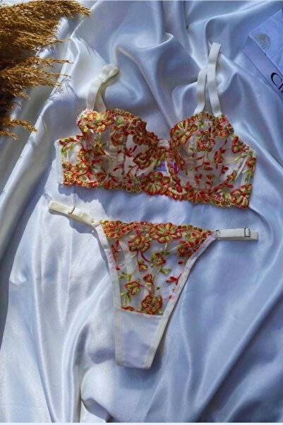 Moldina Σετ σουτιέν Πολύχρωμο Floral