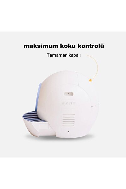 justie pet ELS PET Smart Pro Akıllı Full Otomatik Kedi Tuvaleti, App Kontrol, UV Temizleme