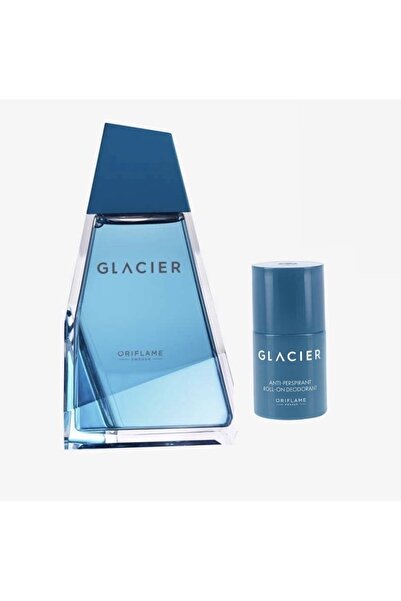 Oriflame glacier erkek parfüm ve roll on