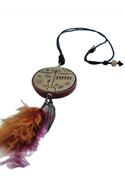 Kayrakarakutu Şaman Davulu(kam Davulu) Kolye3