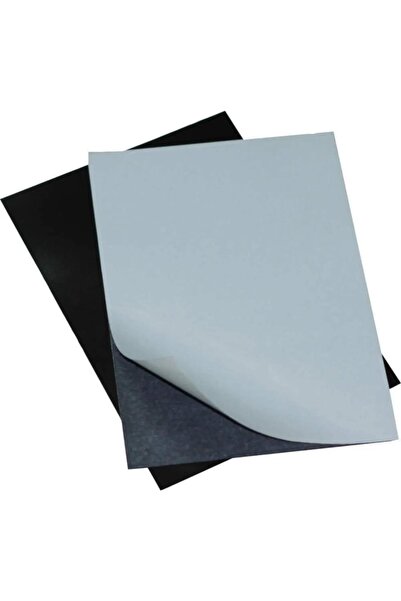 CONTACALL Yapışkanlı Tabaka Mıknatıs Levha Magnet 0,8 Mm Kalınlık 61x101 Cm