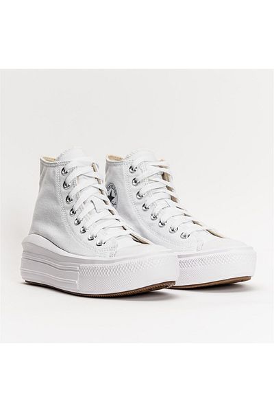 converse Dámské bílé tenisky Chuck Taylor All Star Move Platform 568498 c