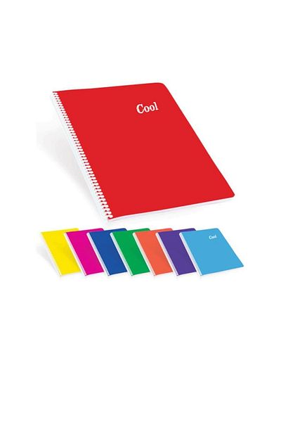 KESKİN COLOR Keskin Cool Pp Cover Spiral Notebook A4 60 YpStriped