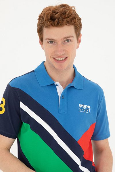 U.S. Polo Assn. Tricou roșu pentru bărbați 50263348 -VR030