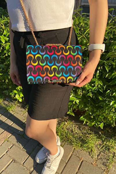 Chantaky 072 4800 Сумка з візерунком через плече