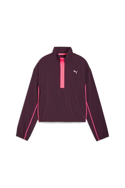 Puma Jachetă țesută cu fermoar 1/2 pentru femei - Run For Her