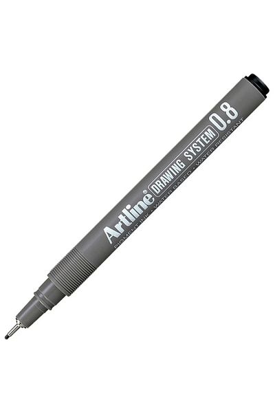 artline Artline Ek-238 Drawing Pen 0.8 Black