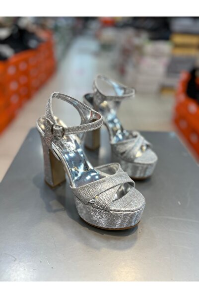 Hacıoğlu Ayakkabı Pantofi cu toc cu platformă pentru femei Kriste Bell cu pla...