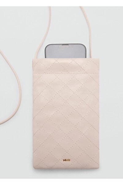 MANGO Woman Dekoratif dikişli telefon kılıfı