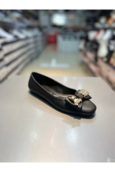 Genel Markalar Serrace Tokalı Kadın Düz Günlük Babet