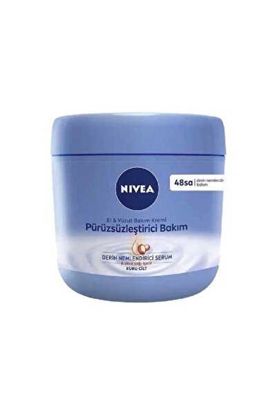 NIVEA Vücut Bakım Pürüzsüzleştirici El & Vücut Bakım Kremi 400 ml