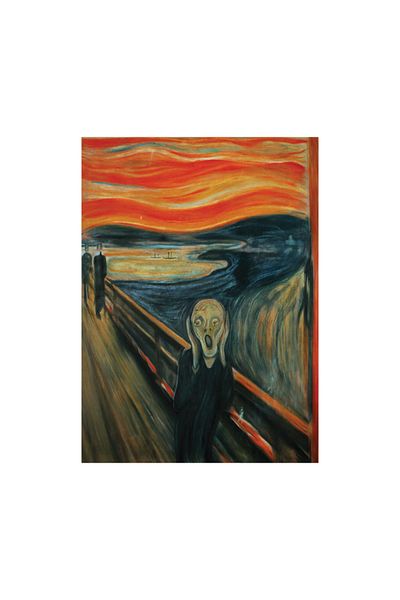 Blue Focus لغز 1000 قطعة - الصراخ (THE SCREAM)