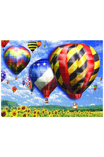Mega Puzzles 200 Piece 3d Breakthrough Puzzle Balloons 50669