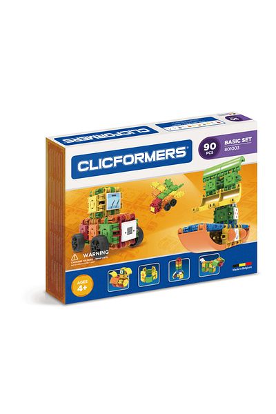 CLICFORMERS مجموعة أساسية - 90 قطعة