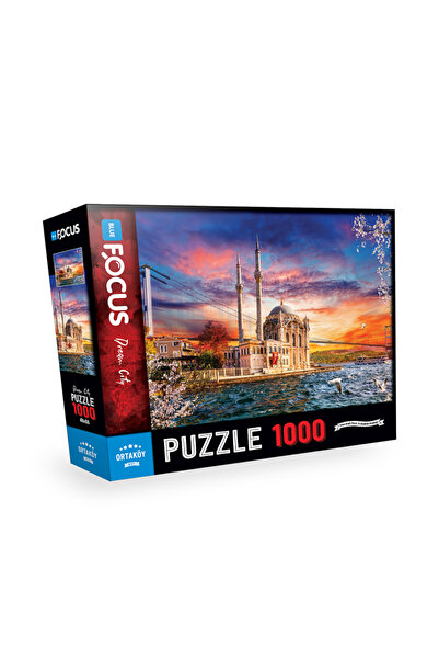 Blue Focus Bf277 Ortaköy Puzzle Yapboz 48x66cm 1000 Parça