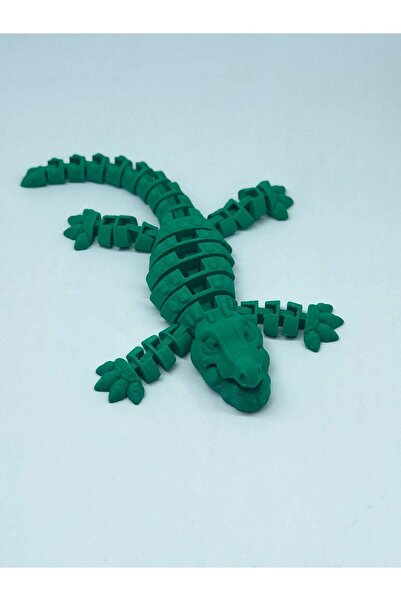 NBShop Hareketli Timsah & Masa Dekoru -yeşil