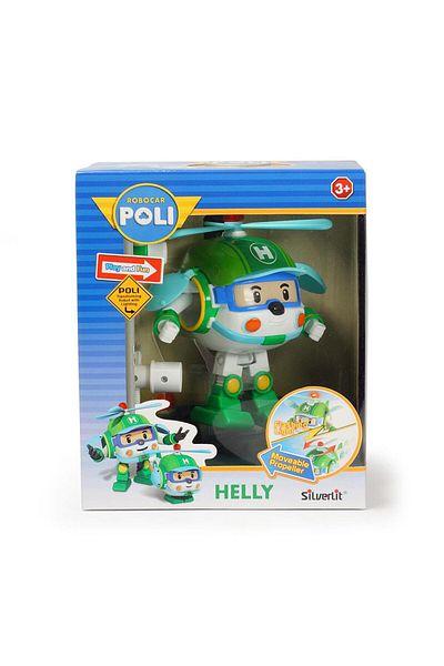 Robocar Poli Helly Lighted Transformers Robot Figure