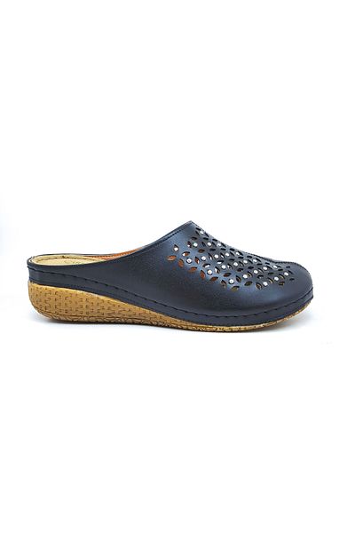 Ayzen Black Light Wedge Heel Anatomical Sole Comfort Slippers High Quality