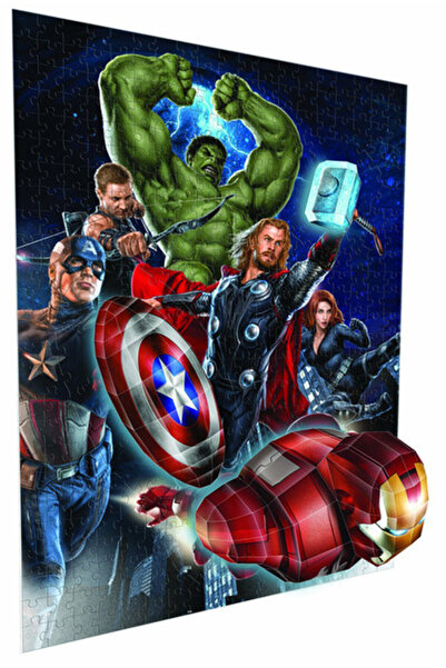 Genel Markalar 300 Parça 3D Breakthrough Puzzle The Avengers 50782