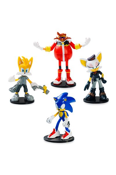 Sonic Pmı Aksiyon Figürleri 4'lü مجموعة ديلوكس موديل 1