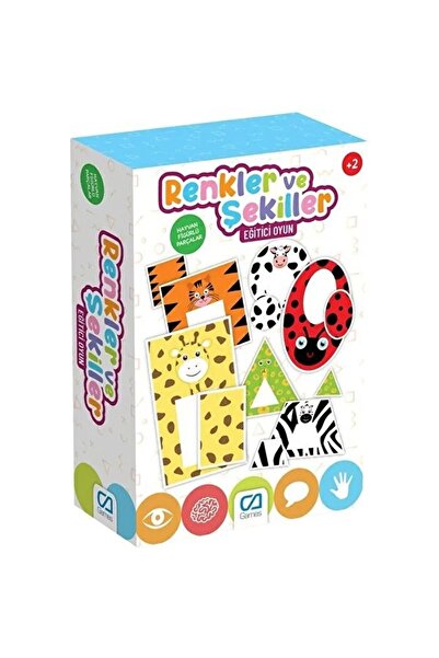 Genel Markalar Ca Games Eğitici Oyunlar Renkler Ve Şekiller