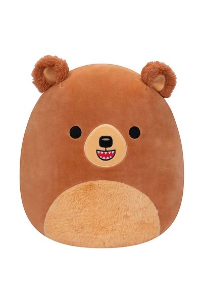 Squishmallows دمية Squishmallow المحشوة مقاس 12 بوصة - دب Stokely SQCR04141/SQCR04137