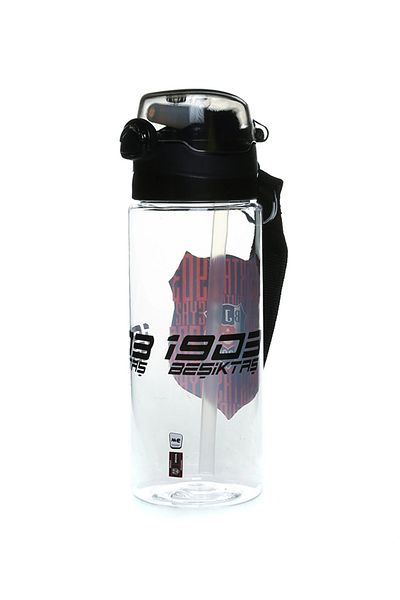 Beşiktaş Plastic Flask 500 ml Black