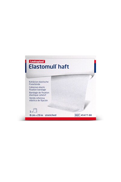 BSN Elastomull Haft Lf Bsn Επίδεσμος Στερέωσης 8cm X 20m Λευκό