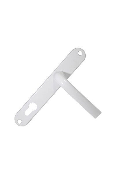 Adilon Pimapen Pvc Plastik Kapı Kolu Demirli Yale Beyaz