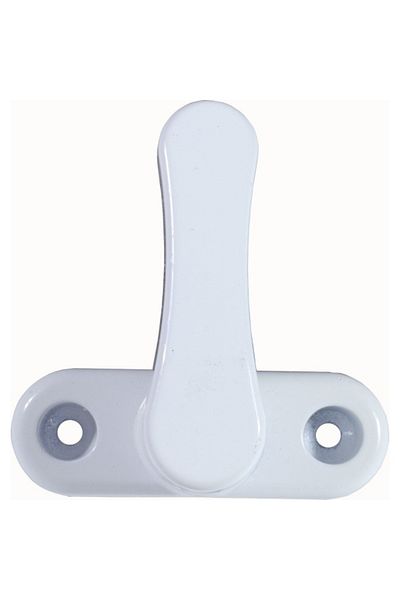 Adilon PVC Door Window Plastic Safety Latch Child, Baby Safety Lock White (4 Pieces)