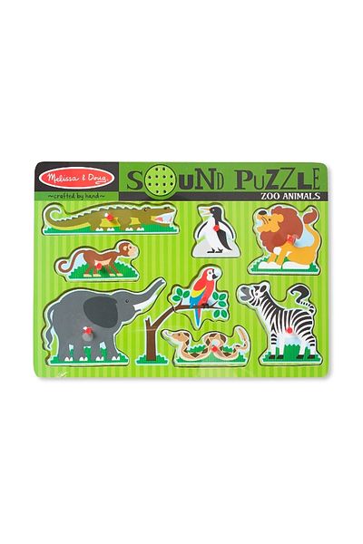 Melissa & Doug Melissa And Doug Wooden Sound Puzzle - Zoo