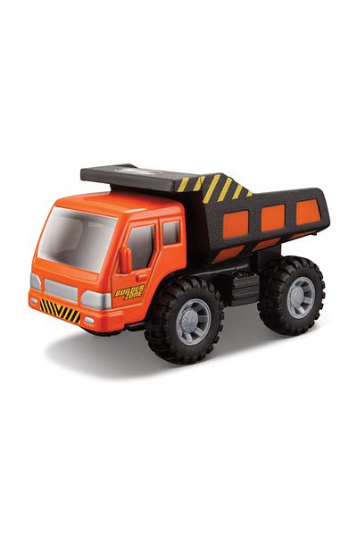 Maisto Construction Vehicles Dump Truck Engineering Vehicle with Orange Metal Body