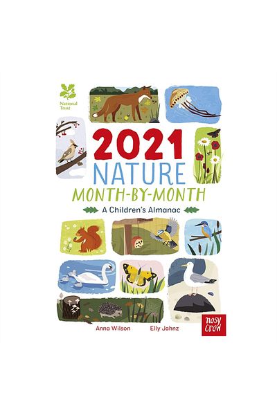Nosy Crow National Trust 2021 - تقويم الإعداد للأطفال - سلسلة الحيوانات الطبيعية والحياة