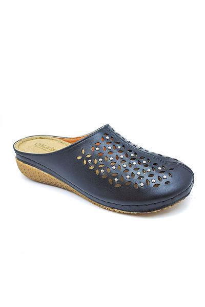 Ayzen Black Light Wedge Heel Anatomical Sole Comfort Slippers High Quality