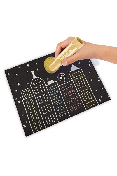 CARIOCA Set of 6 Metallic Temperello Poster Crayons