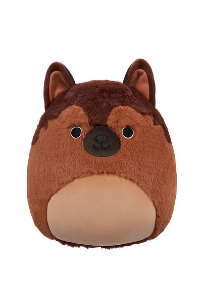 Squishmallows Squishmallow Fuzzamallows Mario The Dog Plush 12inch