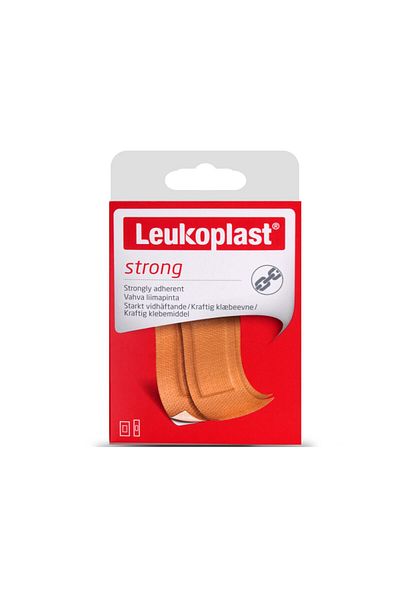 Leukotape ليوكوبلاست قوي 22x72 مم (12 قطعة)، 38x63 مم (8 قطع)إسعافات