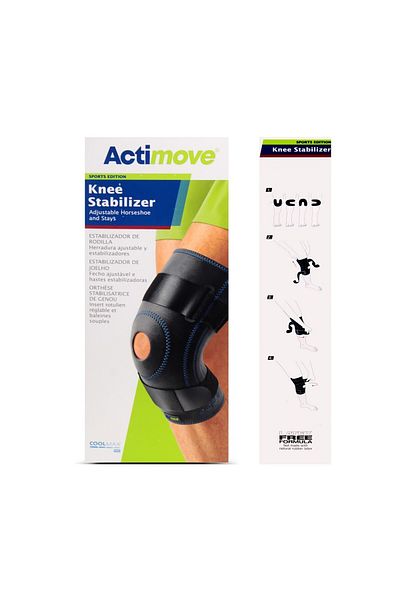 BSN Actimove Knee Brace with Patella and Ligament Support / Adjustable Patella Support