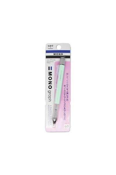 Tombow Mono Graph 2020 Series 0.5 Mm Pastel Mint Green Mechanical Pencil Dpa-136c