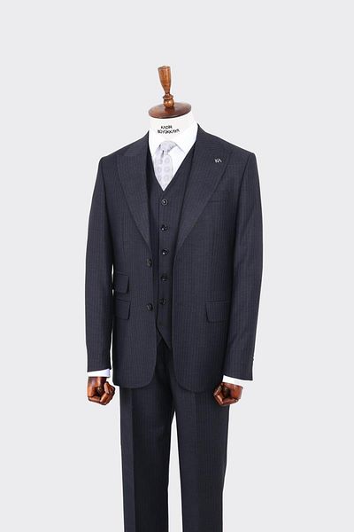 Kadir Büyükkaya Classic and Stylish Men's Vest Suit-Kaw1087W