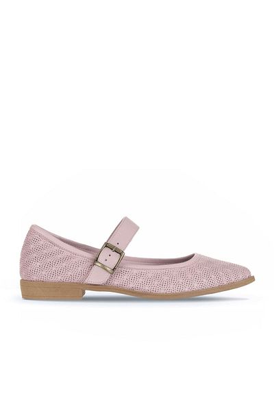 Bueno Shoes 01wa9201 Balerini de damă din piele roz model