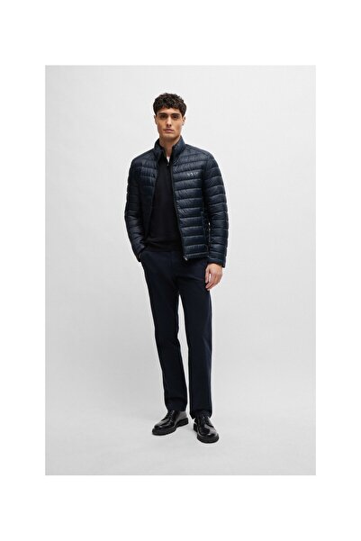 BOSS Esnek Pamuklu Gabardin Normal Kesim Chino Pantolon