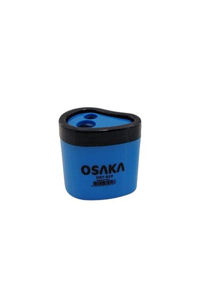 Osaka Blue Double Chamber Drop Shaped Pencil Sharpener