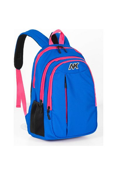 NK Rucsac de școală unisex Geantă de 15 inchi cu compartiment pentru laptop