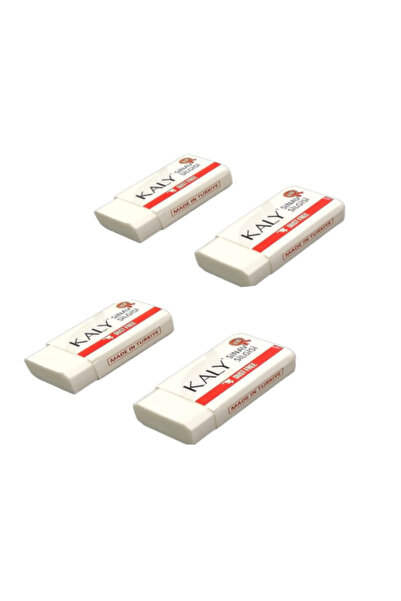 Kaly 4 Adet Beyaz Sınav Silgisi Art.597