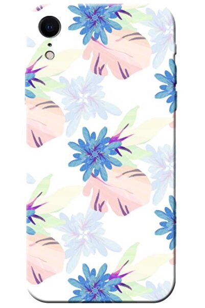 Dara Aksesuar حافظة سيليكون متوافقة مع هاتف Apple iPhone XR Spring Flowers 6 ...