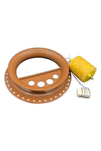 Genel Markalar Büyük Kasnak 4 Iğneli Küspeli Takım - Sazan El Oltası Takımı