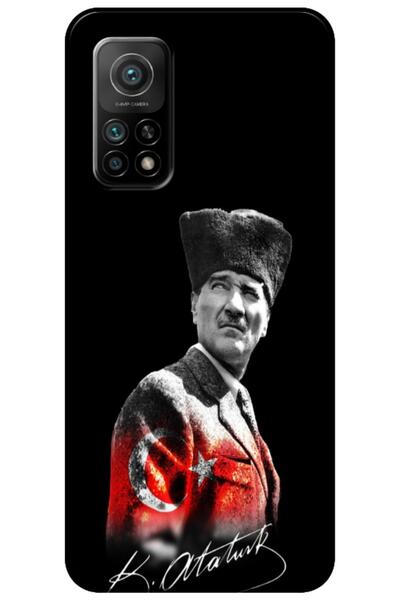 Dara Aksesuar حافظة متوافقة مع هاتف Xiaomi Mi 10t تصميم مصطفى كمال أتاتورك V2...