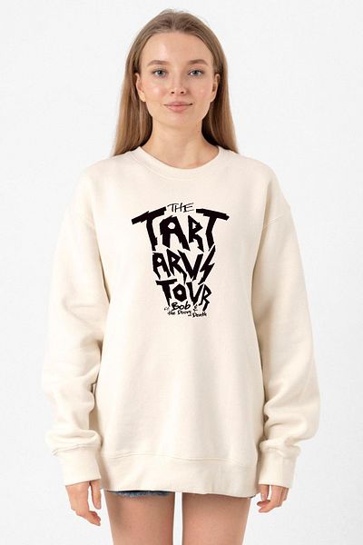 Tshirthane Percy Jackson The Tartarus Tour Ecru Women's 2ip Sweatshirt
